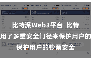 比特派Web3平台 比特派钱包选用了多重安全门径来保护用户的钞票安全