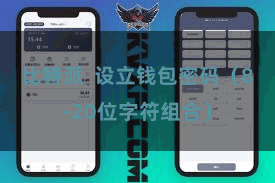 比特派 设立钱包密码(8-20位字符组合)